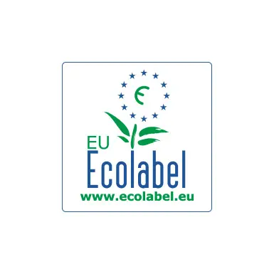 Official Ecolabel certification logo representing sustainable and eco-friendly cleaning standards.