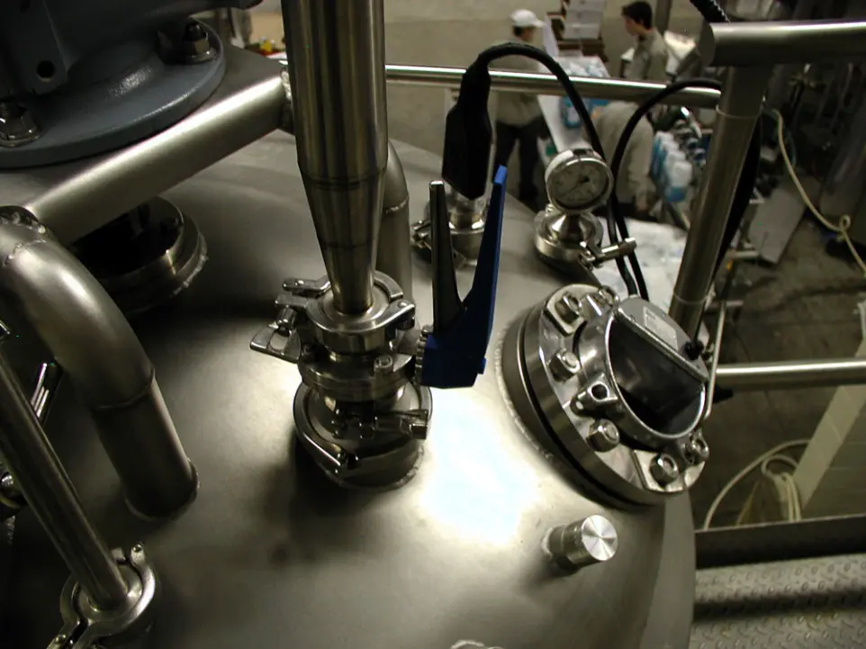 Fermentation: Harnessing nature with precision for sustainable and powerful biotech solutions Industrial fermentation equipment at InnuScience, used for cultivating proprietary bacterial strains for sustainable biotechnology solutions