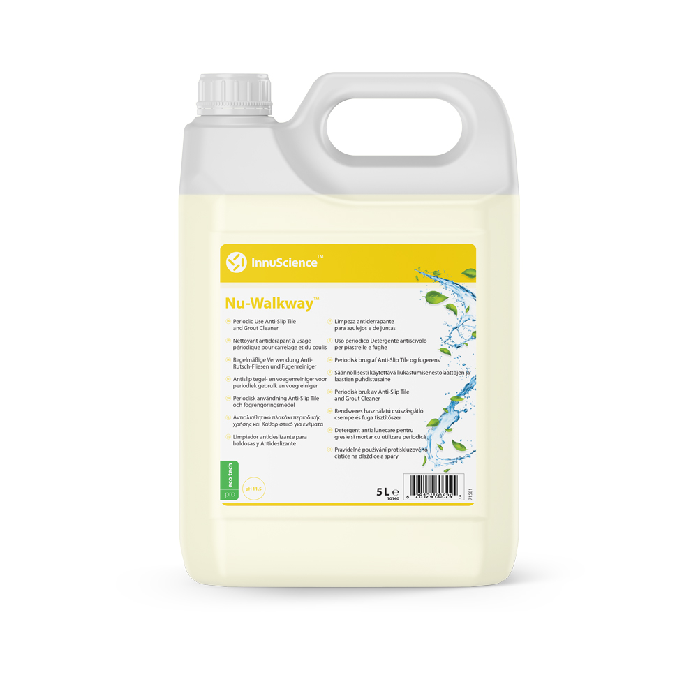 Nu-Walkway: Eco-Friendly Tile & Grout Cleaner for Slip-Resistant Pools
