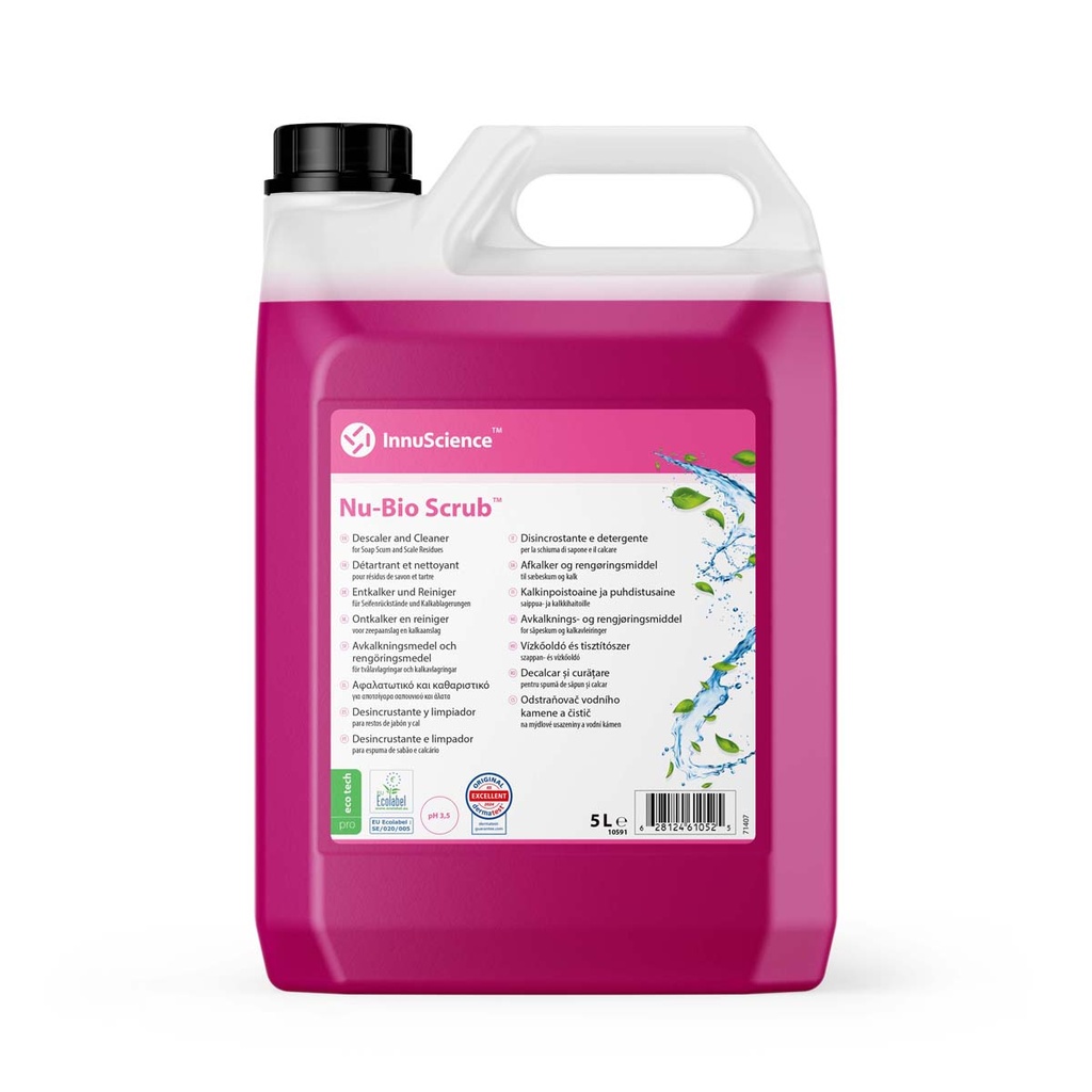 Nu-Bio Scrub: Eco-Friendly Scale and Soap Scum Remover