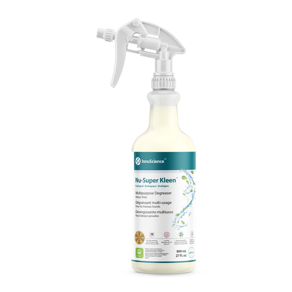 Nu-Super Kleen : Dégraissant écologique à haute performance